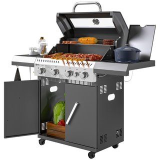 Parrilla de gas 12 KW carro de parrilla incluido 5