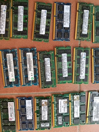 Lote 25 Memorias RAM Portátil DDR