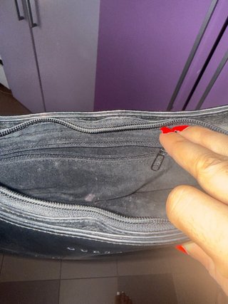 Mini borsa Guess pelle nera vintage