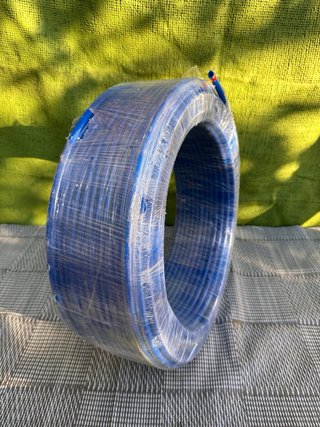 Tubo Polipropileno Jonh Guest Azul 12mm Rollo 100m