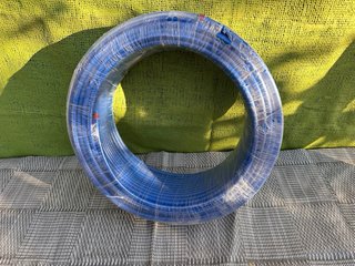 Tubo Polipropileno Jonh Guest Azul 12mm Rollo 100m