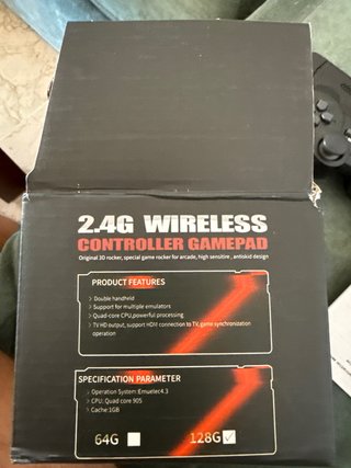 Consola Retro 3D Games X2+ 2.4G Wireless