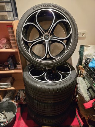 Llantas 18 y Gomas Michelin 225/40/18