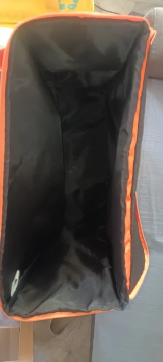 Mochila de reparto Just Eat naranja