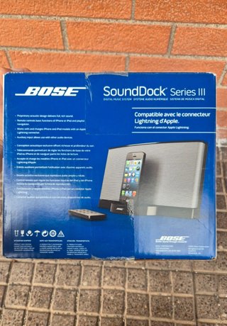 Altavoz Bose SoundDock Series III