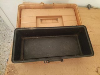 Caja de herramientas de plástico