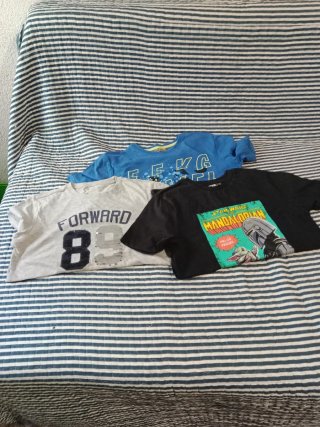 Lote 3 Camisetas 9-10 años