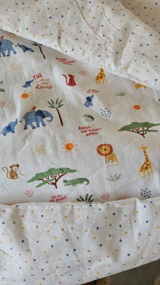 Lote ropa de cama maxicuna (110x140cm)