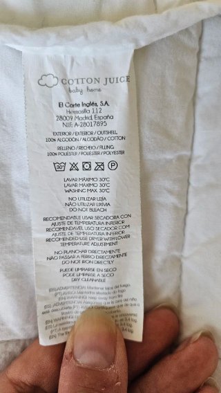 Lote ropa de cama maxicuna (110x140cm)