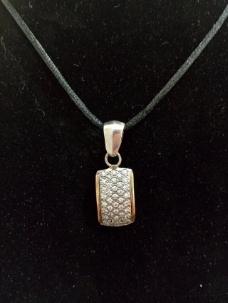 Colgante Bañado en Oro y Plata