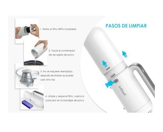 Aspirador Coche Portátil con Accesorios