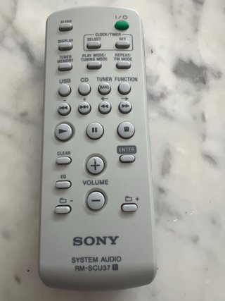 Minicadena Sony CMT-BX3 Plata