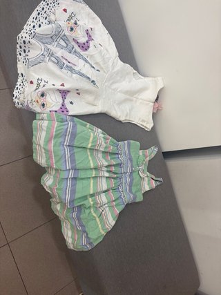 Lote 2 Vestidos Niña Talla 10 Ralph Lauren y oh my