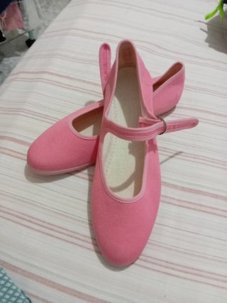 Zapatillas de ballet rosas mujer
