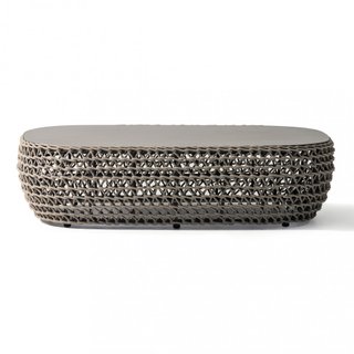 Tavolo da Salotto Esterno Rettangolare 85x124x33cm