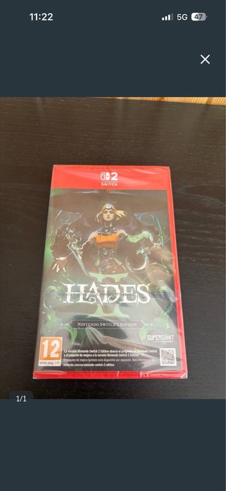 Hades Nintendo Switch Edición Precintada