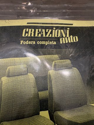 Coprisedili foderine Fiat 500 126 A112 Mini etc.