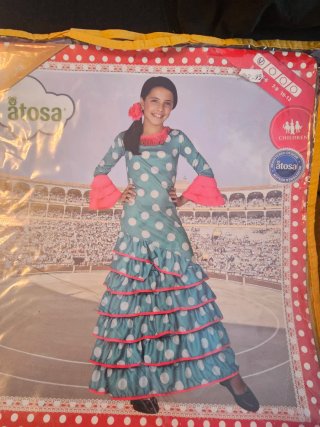 Disfraz Sevillana Atosa Talla 3_ .4