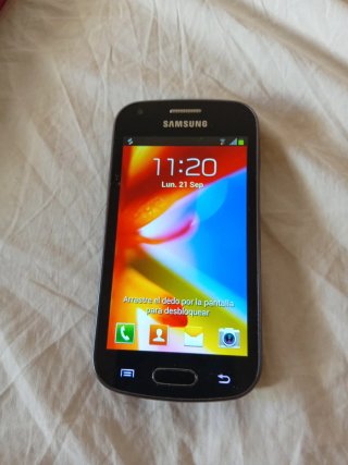 Móvil Samsung Galaxy trend plus Negro