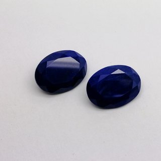 2 Lapislázuli Natural Oval 13.32 ct