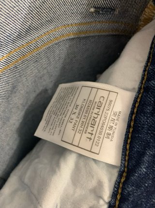 Pantalón Vaquero Carhartt Talla 32