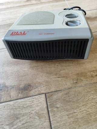 Ventilador DIAL Beige y Gris