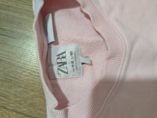 Sudadera rosa con Stitch brillante. Talla 11-12