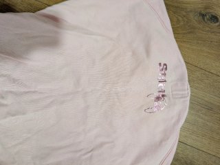Sudadera rosa con Stitch brillante. Talla 11-12