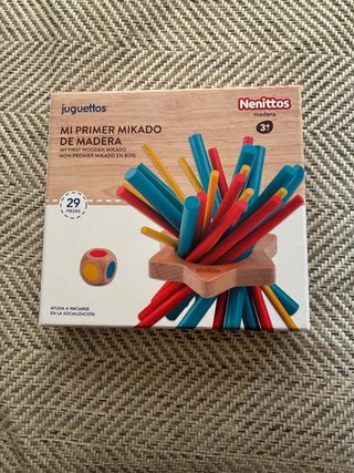 Juego Mikado de Madera Juguettos 29 Piezas