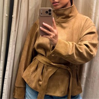 Chaqueta viral  Zara efecto ante Talla S