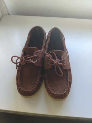 Zapatos náuticos Scalpers ante marrón