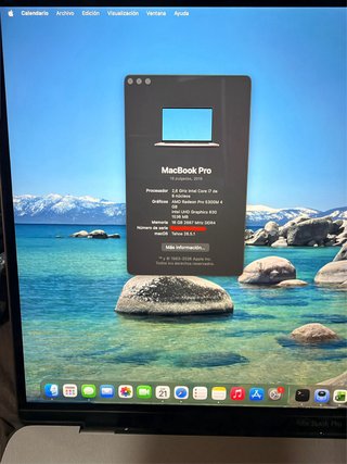 MacBook Pro 16” 2019 i7 16GB Radeon Pro 5300M 4GB
