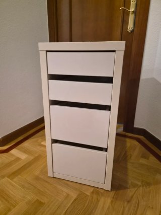 Cajonera Escritorio Alex Ikea Blanca