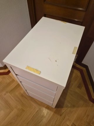 Cajonera Escritorio Alex Ikea Blanca
