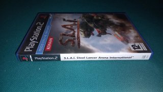 PS2 SLAI Steel Lancer Arena International Completo