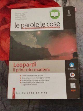 Le parole, le cose Leopardi