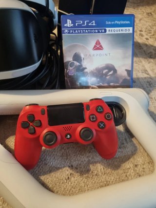 PS4 VR Gafas + Juego Farpoint + Pistola