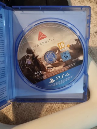 PS4 VR Gafas + Juego Farpoint + Pistola