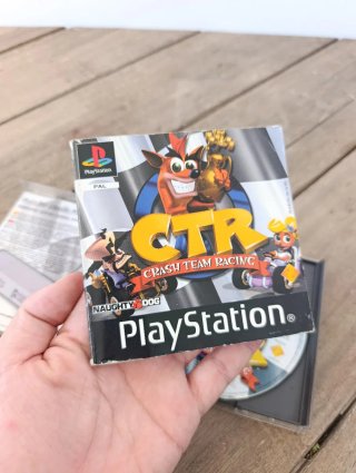 Ctr Crash Team Racing PlayStation 1 PS1 spagnolo