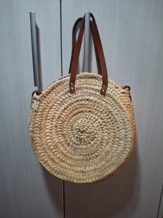 Bolso Redondos de Paja