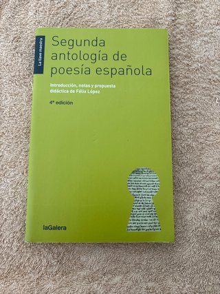 Segunda antología de poesía española
