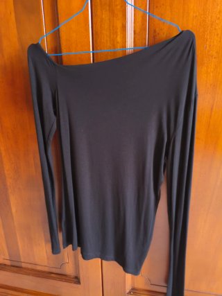 Denny Rose Maglia Monospalla Teschio Oro