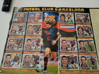 Álbum Cromos colecciones este 2000-2001