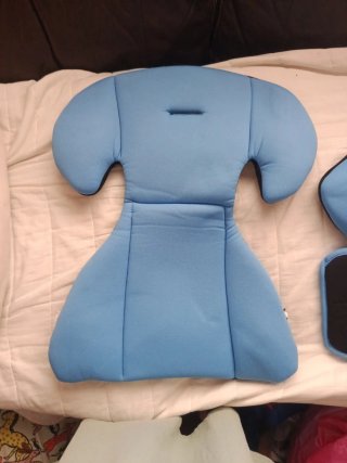 Funda silla coche azul para bebé