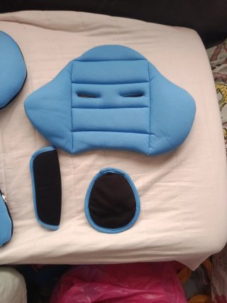 Funda silla coche azul para bebé