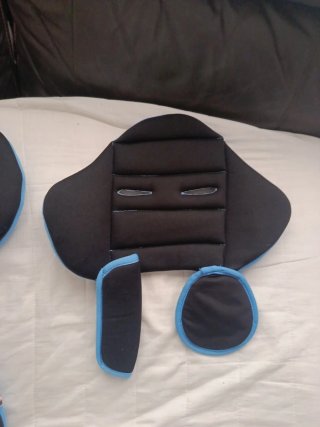 Funda silla coche azul para bebé