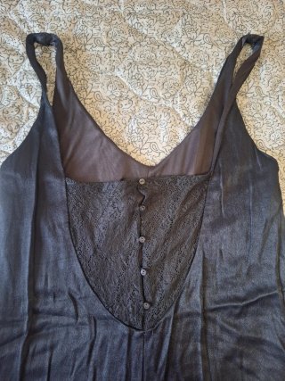 Mono corto satén Zara Talla M