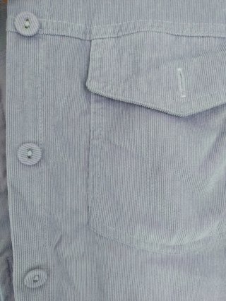 Sobrecamisa de pana lila Stradivarius