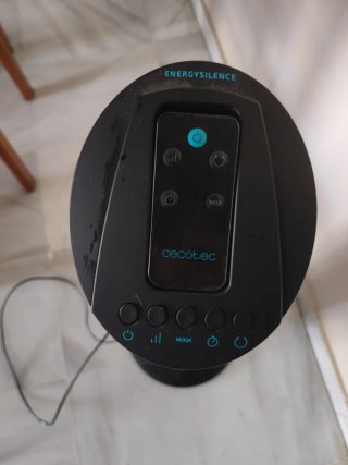 Ventilador Cecotec Torre Negro y Gris