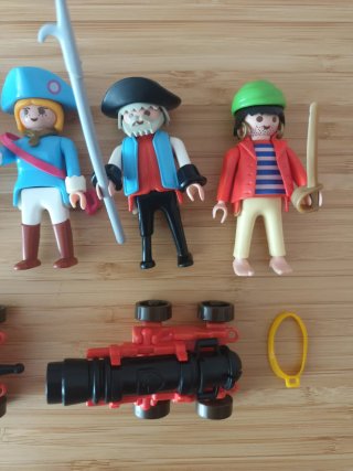 Playmobil Barco Pirata 3750 Tripulación